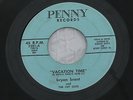 BRYAN BRENT VACATION TIME/FOR ETERNITY Motown/Doo-Wop EX+ PENNY 2201,Hear clip