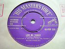ELVIS PRESLEY  Love Me Tender  UK Original  GOLD HMV POP 253 nice CLEAN COPY