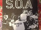 PUNK S.O.A. SOA No Policy EP Dischord Henry Rollins Black Flag OG