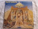 IRON MAIDEN POWERSLAVE  COLOMBIAN PRESS GREY VINYL very rare