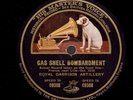 GAS SHELL BOMBARDMENT, Ocrober 9, 1918, nr. Lille. HMV 09308 M- Real battle.