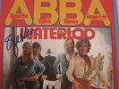 Abba autographed waterloo single.