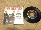 Beatles - Please Please Me - Vee-Jay VJ-581 45 RPM Record and Picture Sleeve