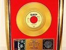 Queen, A Kind Of Magic, Gold Record, goldene Schallplatte, platin, Award