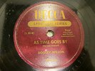 78rpm Dooley Wilson, As time goes by/Knock on wood #40006 Decca Records Very Goo