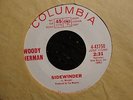 WOODY HERMAN / Sidewinder - Rare COLUMBIA MOD JAZZ White Label Promo 45 - WLP