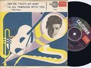 RICKY NELSON Yes Sir That's My Baby Norwegian 45PS 1960