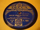 JAZZ SPIKE HUGHES ORCH Harlem Madness DECCA 1861