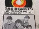 The Beatles-I Want To Hold Your  Hand/I Saw Her Standing There-Vinyl 45 w/PicSlv