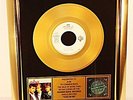 A-HA, Take On Me, Gold Record, goldene Schallplatte, Award, platin