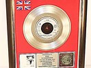 Sting, Englishman In New York, Platin Record, platin Schallplatte, Award, gold