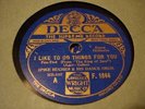 JAZZ SPIKE HUGHES ORCH Happy Feet DECCA 1844