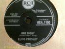 RECORDS 78 ELVIS ONE NIGHT