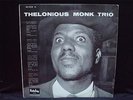 THELONIOUS MONK TRIO french jazz lp BARCLAY