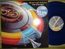 ELO, OUT OF THE BLUE, 2LPs 1977 UK RARE BLUE VINYL EX/EX/EX POSTER, SPACESHIP