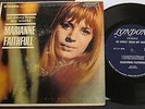 Marianne Faithfull EP Go Away From My World London USA 6 Songs 1965 45 Single