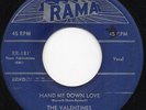Valentines-Hand Me Down Love-Rama Doo Wop 45 
