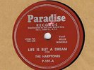 DOO-WOP : THE HARPTONES ON PARADISE 78 P-101