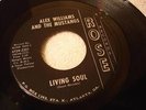 SOUL FUNK ALEX WILLIAMS & MUSTANGS Living Soul/Easy Living ROSE 2321