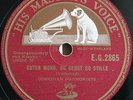 Comedian Harmonists. Guter Mond; Schlafe mein Prinzchen. HMV EG 2865. NM(-)