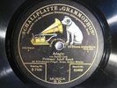 78rpm ADOLF BUSCH Violin - TARTINI+SCHUMANN - TOP RARE ORIGINAL BERLIN 1922