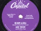 78-ROCKABILLY-GENE VINCENT/BLUE CAPS-BE BOP A LULA/WOMAN LOVE-