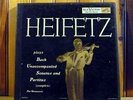 JASCHA HEIFETZ / JS BACH unaccompanied sonatas and partitas / RCA OG US BOX