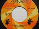 THE ROLLING STONES It's All Over Now/Good Times Bad Times 45 London PROMO RARE