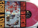 GUNS N' ROSES. APPETITE FOR DESTRUCTION LP. RED/PINK VINYL