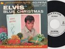 ELVIS - Blue Christmas - PROMO 45 w/PIC SLEEVE - Gold Standard