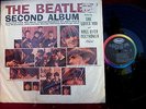 THE BEATLES    in SHRINK   Mono,  Rock LP  SECOND ALBUM   COLORBAND 1965, VG+