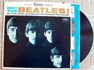 1964 MEET THE BEATLES ALBUM FIRST PRESS NO BMI OR ASCAP STEREO ST2047 VG+ / VG+