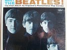 Meet The Beatles LP Capitol Color Band ST 2047 Original Shrink-Early Press