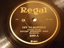 JAZZ FLETCHER HENDERSON ORCH Off To Buffalo / Swamp Blues REGAL 8360