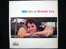 BRENDA LEE, This is Brenda ===  Record LP 12