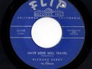 Mod R&B 45 RICHARD BERRY & PHAROAHS Have Love Will Travel/No Room Flip HEAR