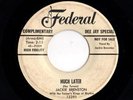 Rare R&B 45 JACKIE BRENSTON Much Later/The Mistreater IKE TURNER Federal WLP
