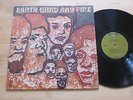 Earth Wind and Fire S/T Debut LP Soul Funk Warner Bros. Original with Poster