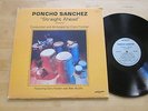 Poncho Sanchez - Straight Ahead LP Rare Latin Jazz on Discovery Clare Fischer