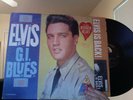 ELVIS Presley Lp album G.I. Blues WOODEN HEART sticker Elvis is BACK LPM 2256