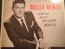 Vintage Ronald Reagan Speaks Out Against Socialed Medicine LP