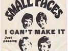 SMALL FACES I Can't Make It RARE Denmark 45 UNIQUE danish p/s MOD DANCER garage