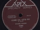 78 RPM RARE ROCK & ROLL RICHIE VALENS 