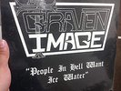 RARE SEALED LP  - GRAVEN IMAGE PEOPLE IN HELL WANT ICE WATER ORIGINAL 1984 METAL
