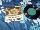 elvis presley  love me tender hmv 7eg8199 ep n/mint