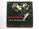 LEE KONITZ AND RONNIE BALL - UK JAZZ AT STORYVILLE. 10 INCH JAZZ LP 1ST PRESS