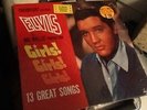 Elvis Presley girls girls girls Lpm-2621 RCA victor collectible with newspaper