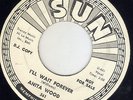 Memphis TN Teener Anita Wood PROMO SUN 361 (( ? )) I'll wait forever / Clean