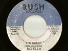 Rare Northern Soul-Big Ella on Rush 100- The Queen / Please Don't Hurt Me LISTEN