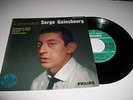 SERGE GAINSBOURG EXC. ETAT LA CHANSON DE PREVERT TRES RARE EP